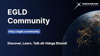 The EGLD Community platform goes live.