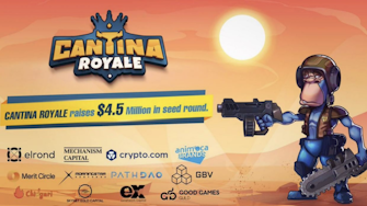 Elrond-based game Cantina Royale raises $4.5M in seed round.
