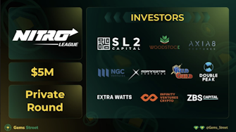 P2E racing game Nitro League secures $5M from leading investors.